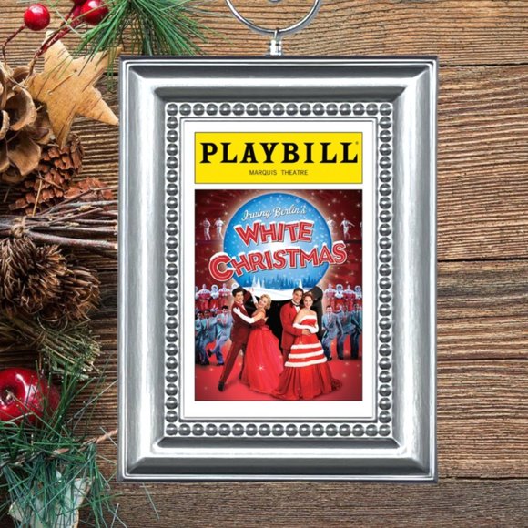 Holiday Irving Berlins White Christmas Broadway Musical Playbill